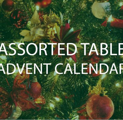 2022 Assorted Table Advent Calendar Kit